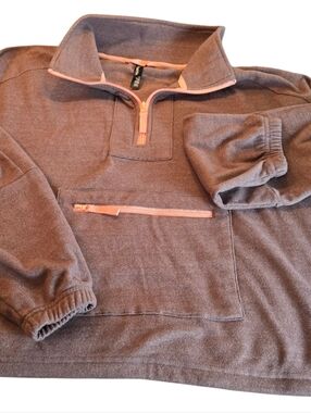 Mondetta Pullover 1/4 Zip Sweatshirt Size XL